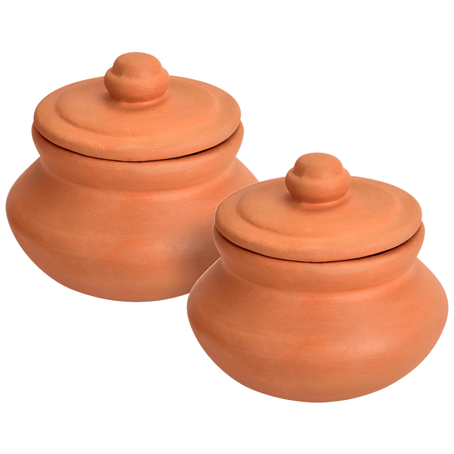 mbc Clay Curd Bowl With Lid - Eco-Friendly