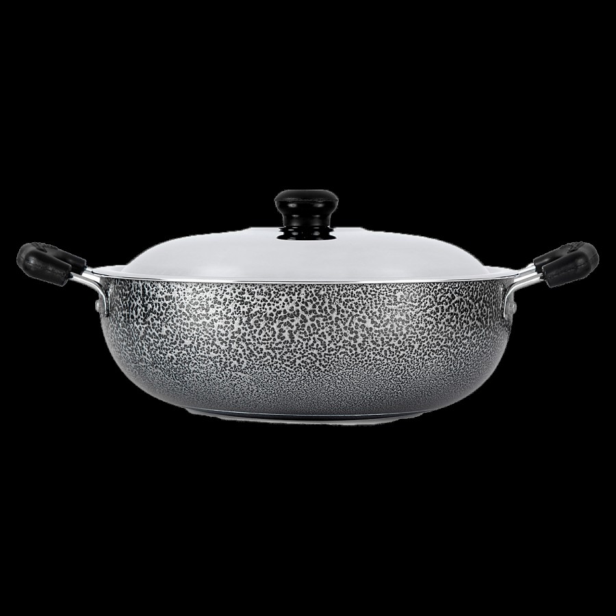 Anjali Aluminium Kadai - 2 Layer