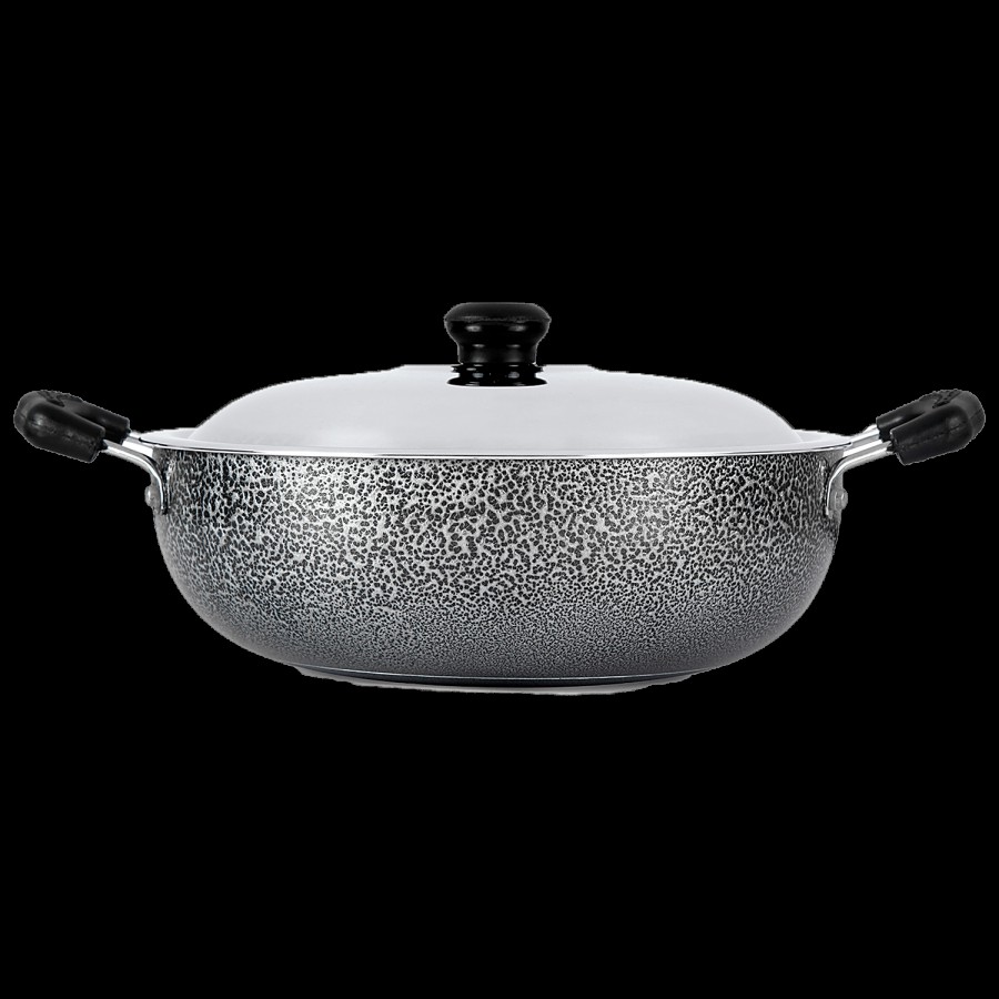 Anjali Aluminium Kadai - 2 Layer