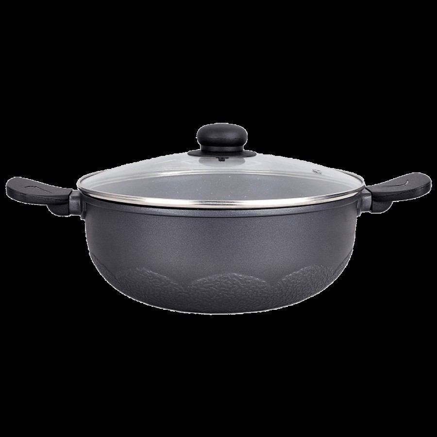 Bergner Aluminium Kadai - Non Stick Coated