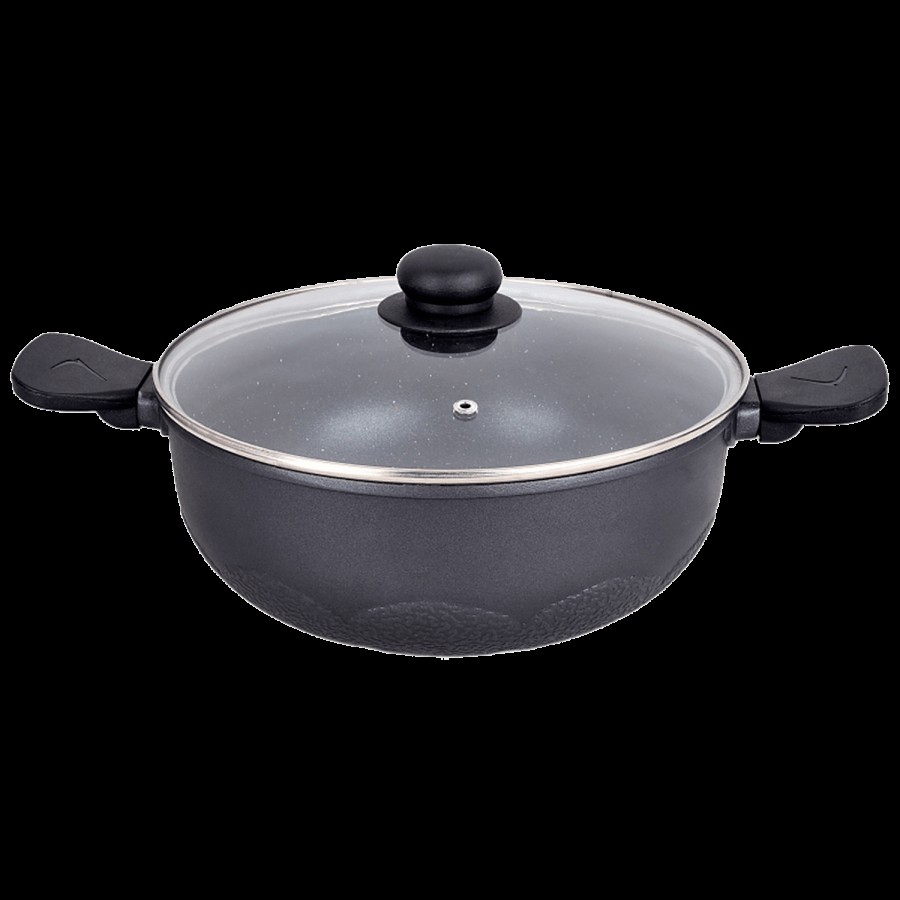 Bergner Aluminium Kadai - Non Stick Coated