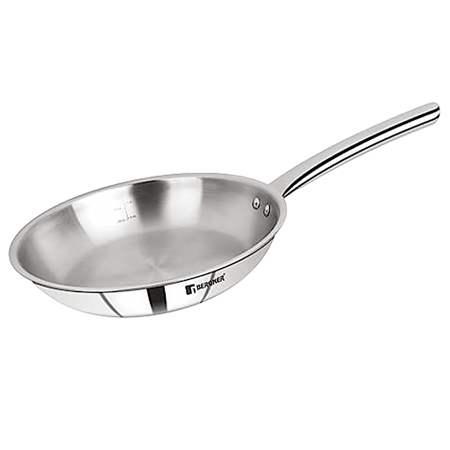 Bergner Tripro Triply Stainless-Steel Fry Pan