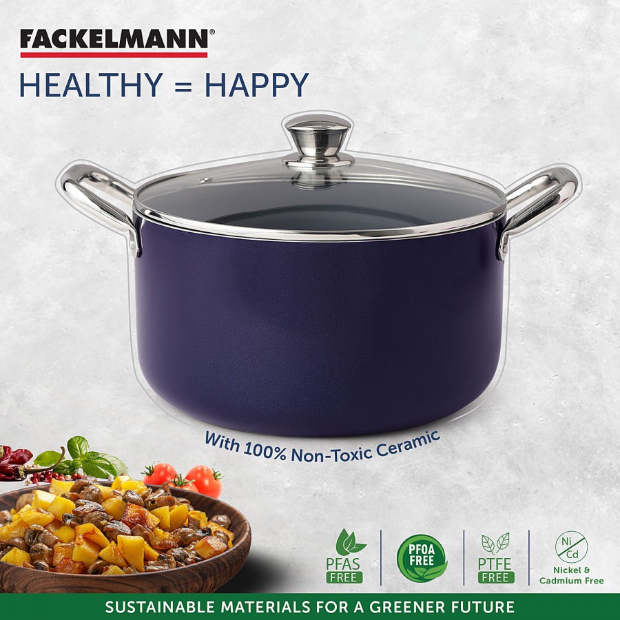 Fackelmann Ceramic Nonstick Biryani Pot - Handi