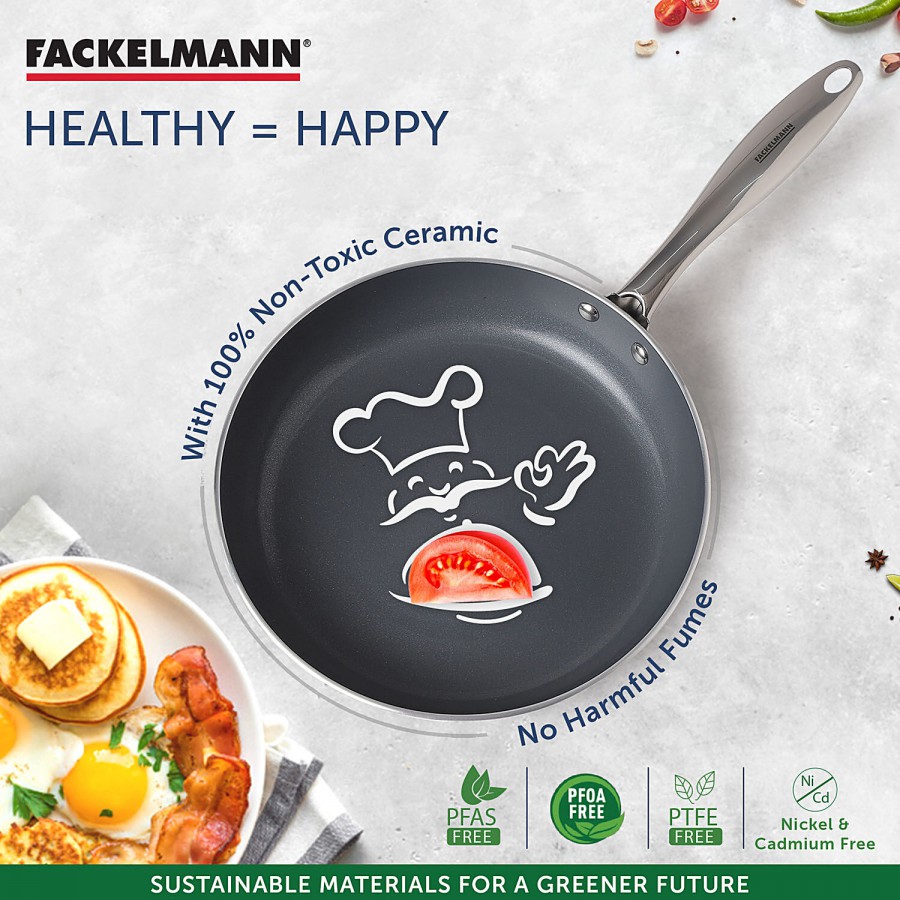 Fackelmann Ceramic Nonstick Fry Pan 22 cm - German Technology