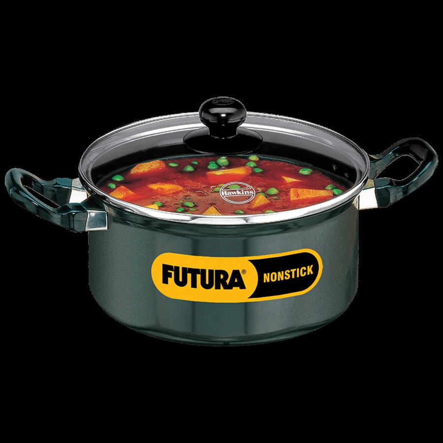 Hawkins Futura Hard Anodised Cook-N-Serve Stewpot - Non Stick