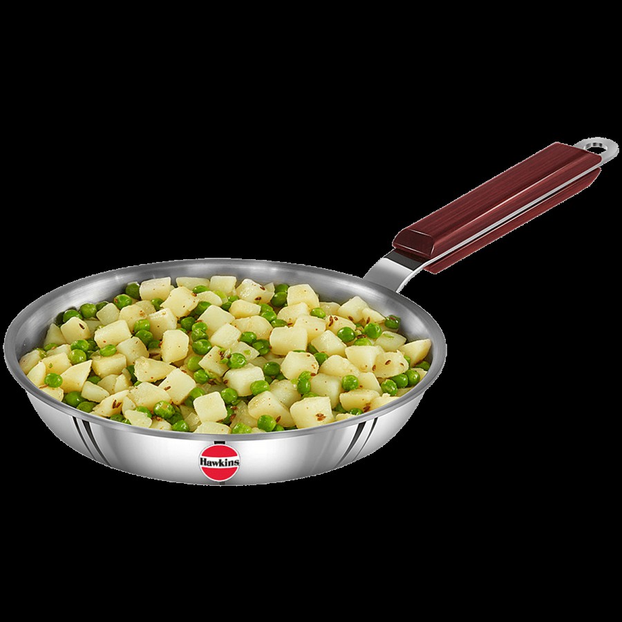 Hawkins Tri-Ply Stainless Steel Frying Pan - 3 Layer