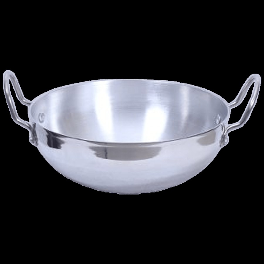 Le Kaviraj Aluminium Deep Kadai - 18 cm