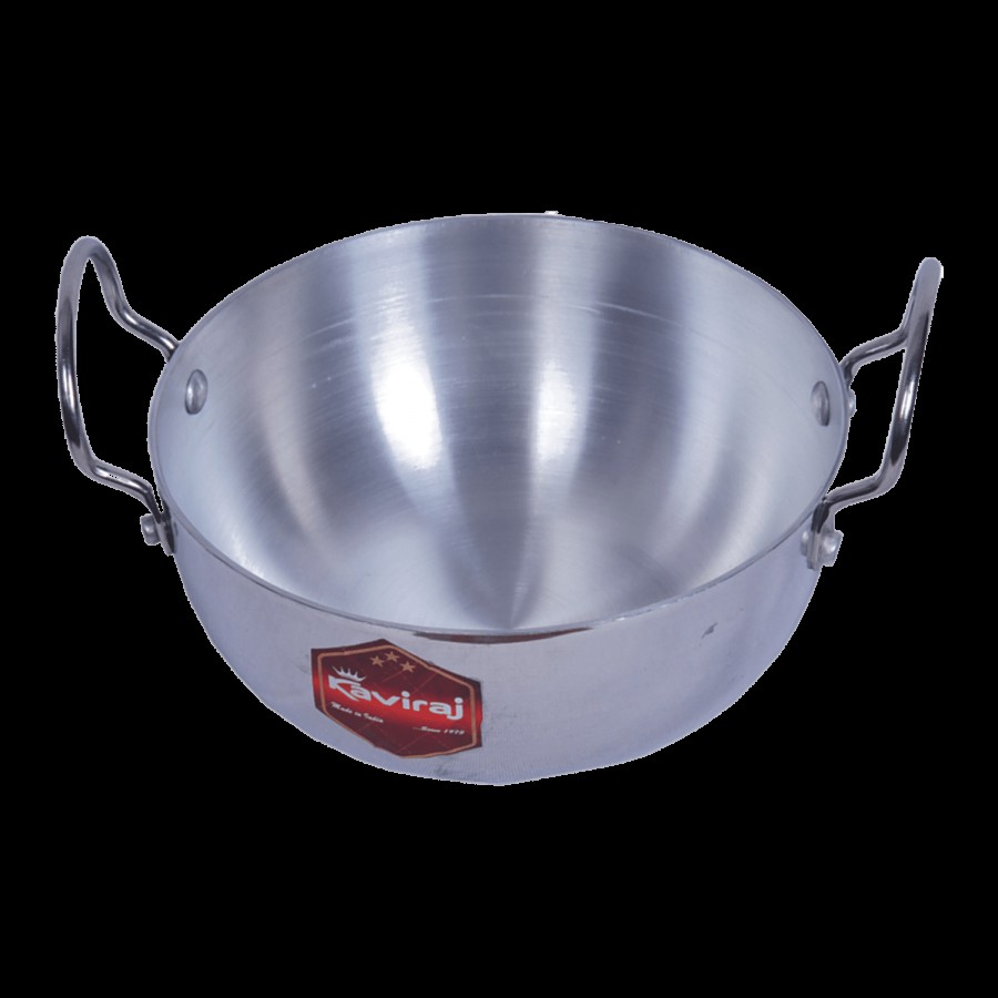 Le Kaviraj Aluminium Kadai - 15 cm