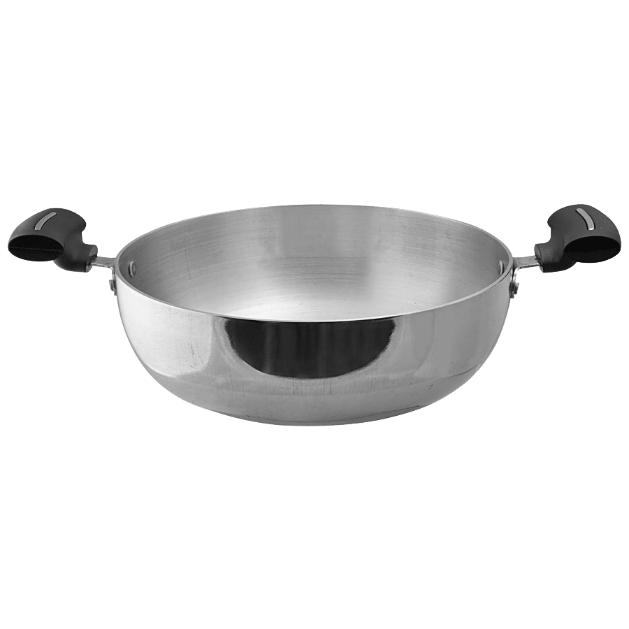 Le Kaviraj Aluminium Kadai - Induction Base