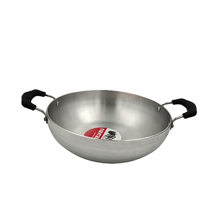 Navrang Aluminium Kadai - 20 cm