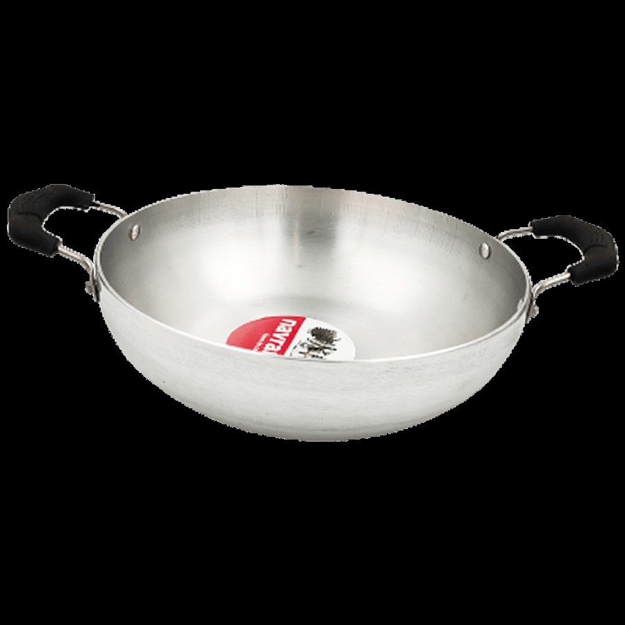 Navrang Aluminium Kadai - 24 cm