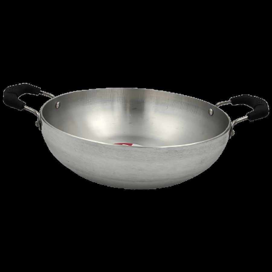 Navrang Aluminium Kadai - 24 cm