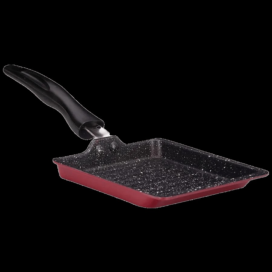 Navrang Non-Stick Bread Snack Roaster - Red