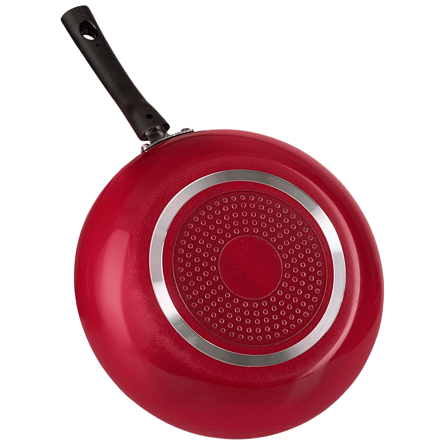 Navrang Nonstick Frypan 260 With Induction Base & Inner Granite