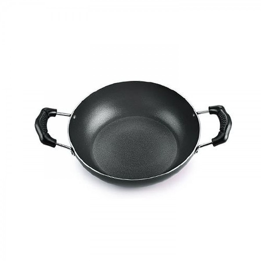 Nirlon Aluminium Kadai - Non-Stick Coated