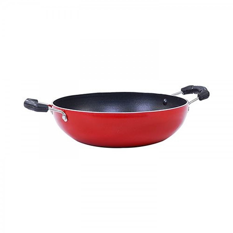 Nirlon Non-Stick Aluminium Kadai - 23.5 cm