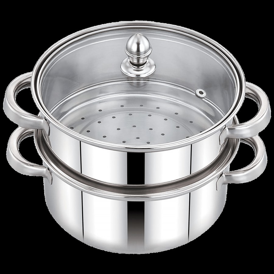 Pigeon Elantra Steamer Pot  - 2 Tier