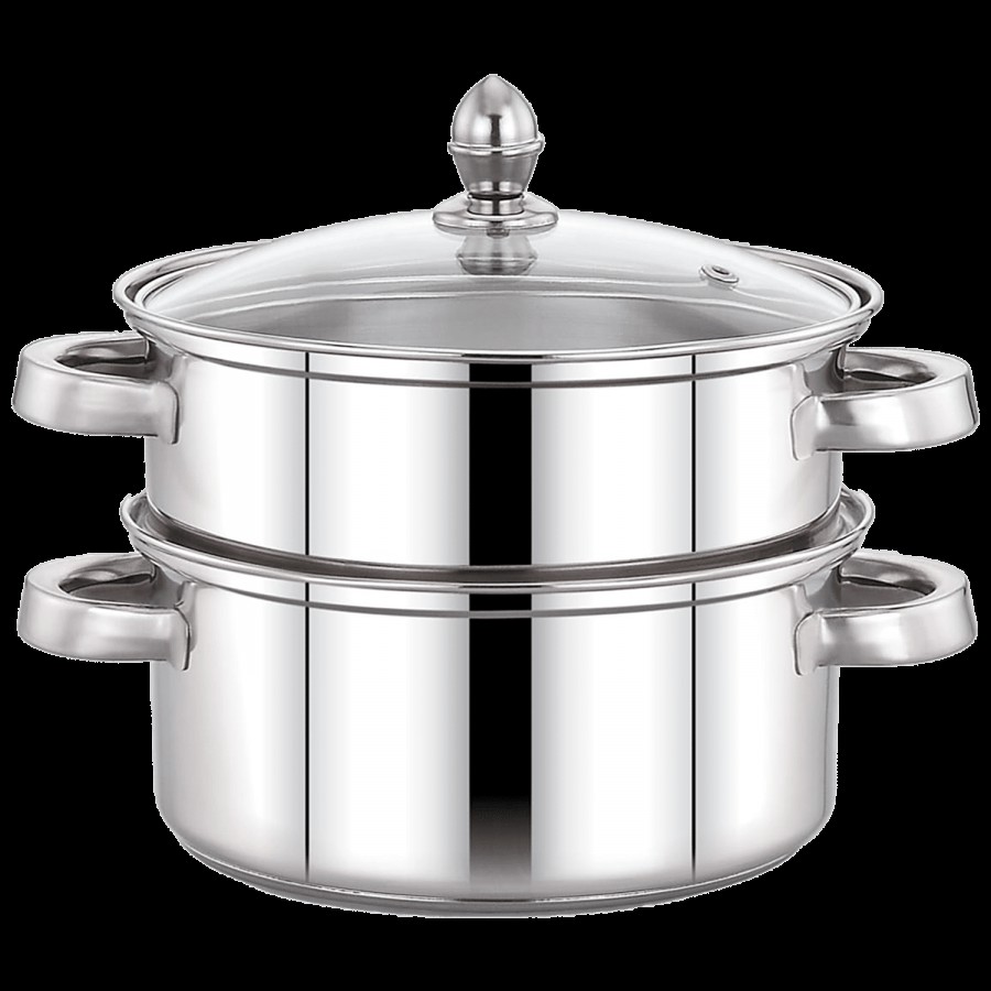 Pigeon Elantra Steamer Pot  - 2 Tier