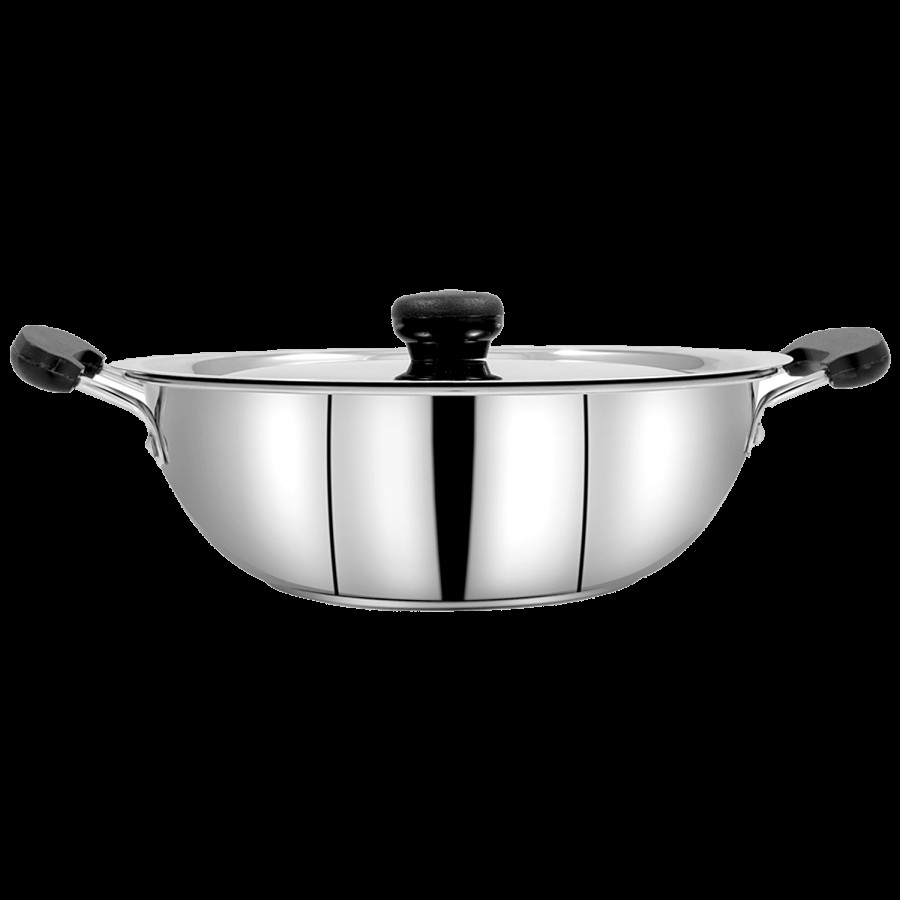 Pigeon Stainless Steel Kadai - 3 Layer