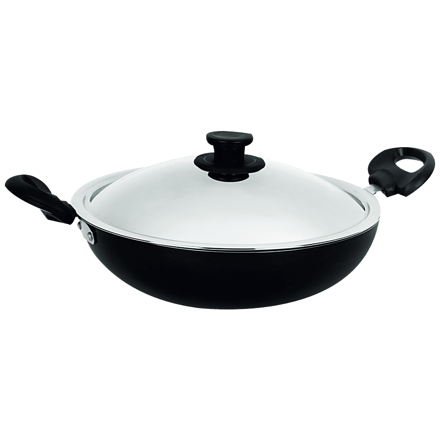 Pigeon by Stovekraft Aluminium Kadai - Induction Base