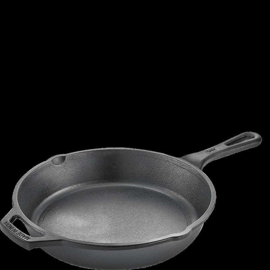 Prestige Cast Iron Scratch Resistant Gas & Induction Compatible Fry Pan - 25 cm