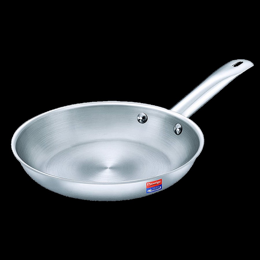 Prestige Tri-Ply Splendor Stainless Steel Thick Gauge Fry Pan - 22 cm