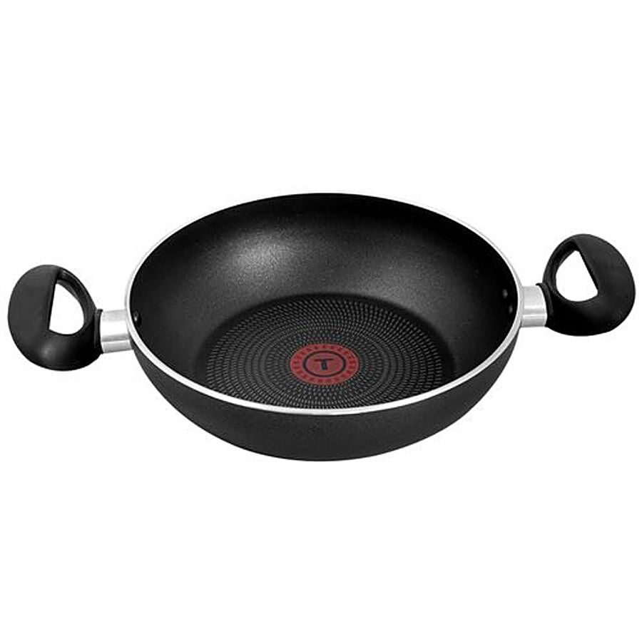 Tefal Ceremony Induction Base 24 cm Non-Stick Kadhai - Greyish Black