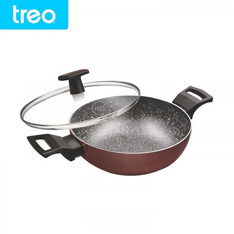 Treo Aluminium Kadai - 3 Layer