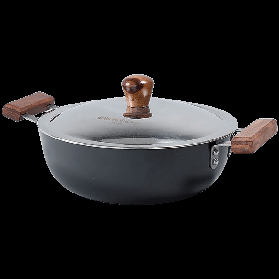 Wonderchef Aluminium Kadai - 9 cm