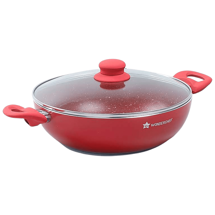 Wonderchef Aluminium Wok - 26.6 cm