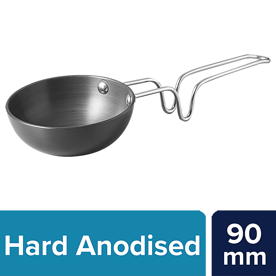 bb home Hard Anodised Tadka Pan - Small