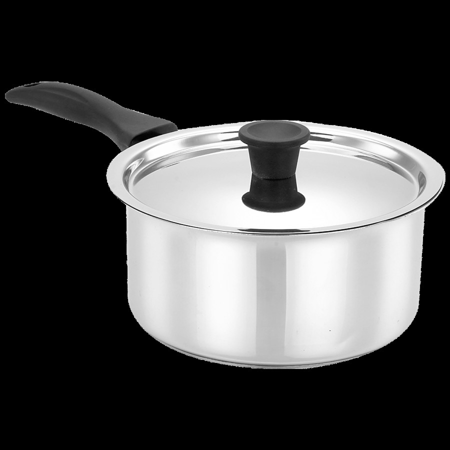 Bergner Stainless Steel Saucepan - Induction Base