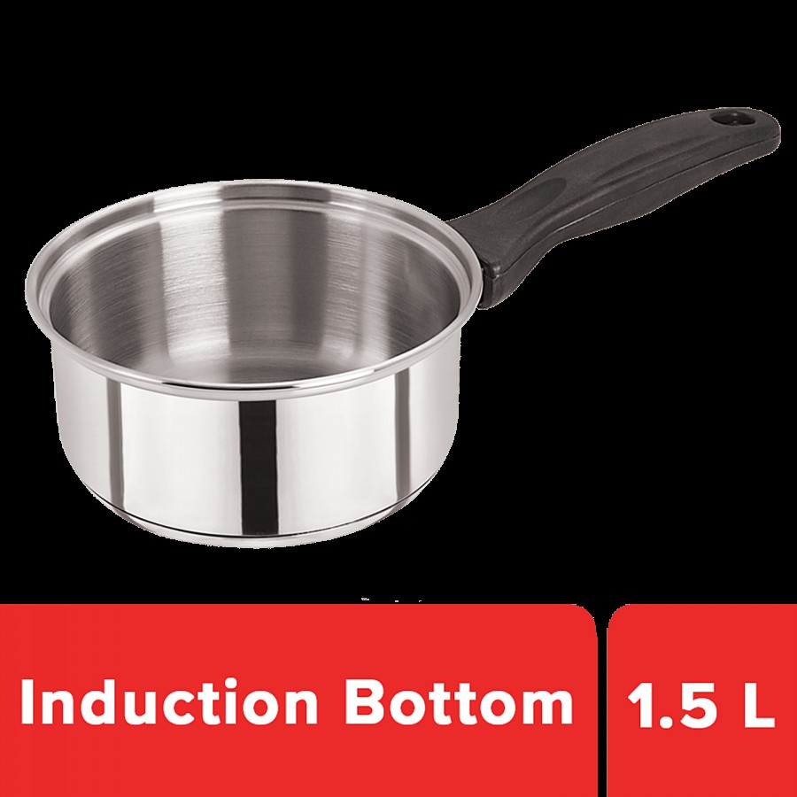 Chefset Kaviraj Sauce Pan - Stainless Steel