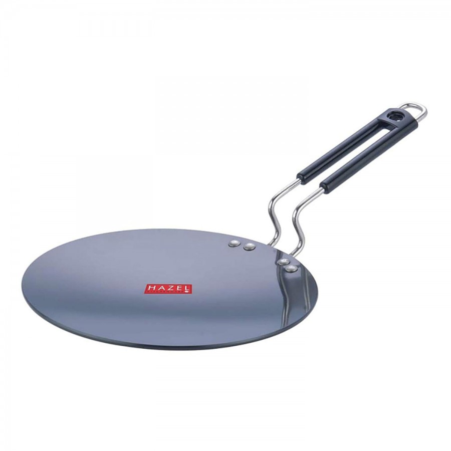 HAZEL Hard-Anodized Aluminium Non-Stick Tawa - 27 cm