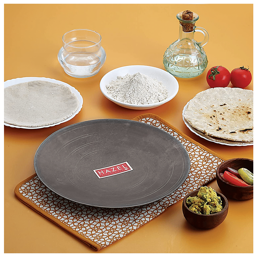 HAZEL Pure Iron Concave Dosa Tawa - 27 cm