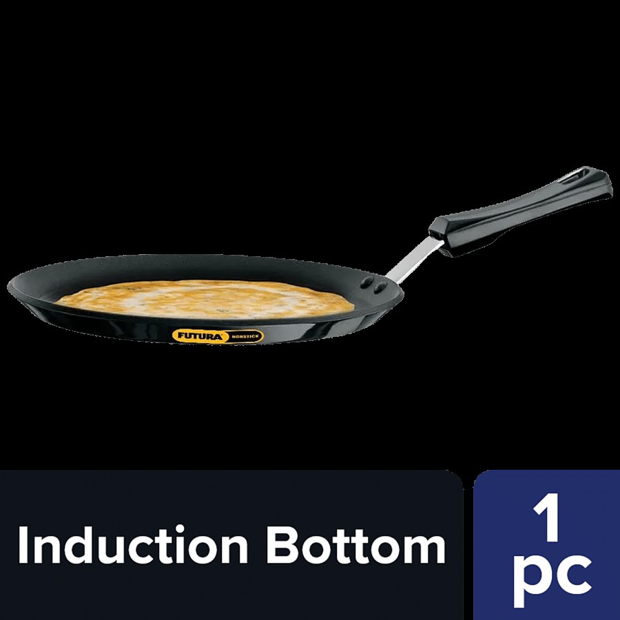 Hawkins Futura Hard Anodised Aluminium Flat Tawa - Induction Base