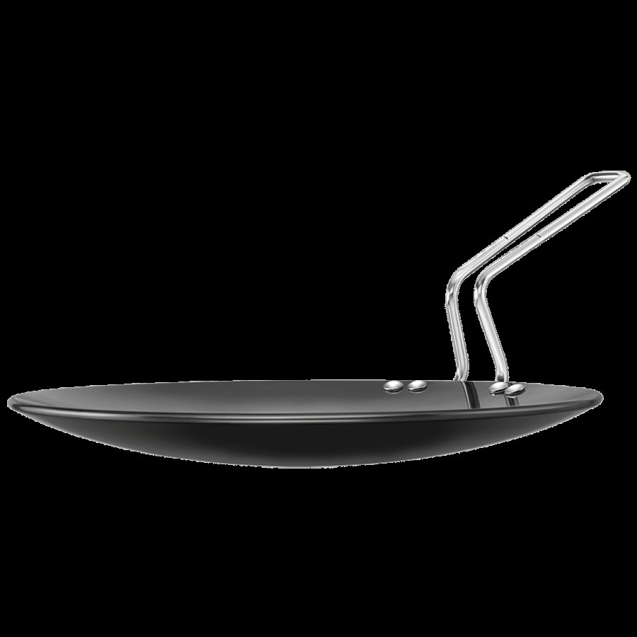 Hawkins Futura Hard Anodised Aluminium Roti Tawa/Griddle - 28 cm