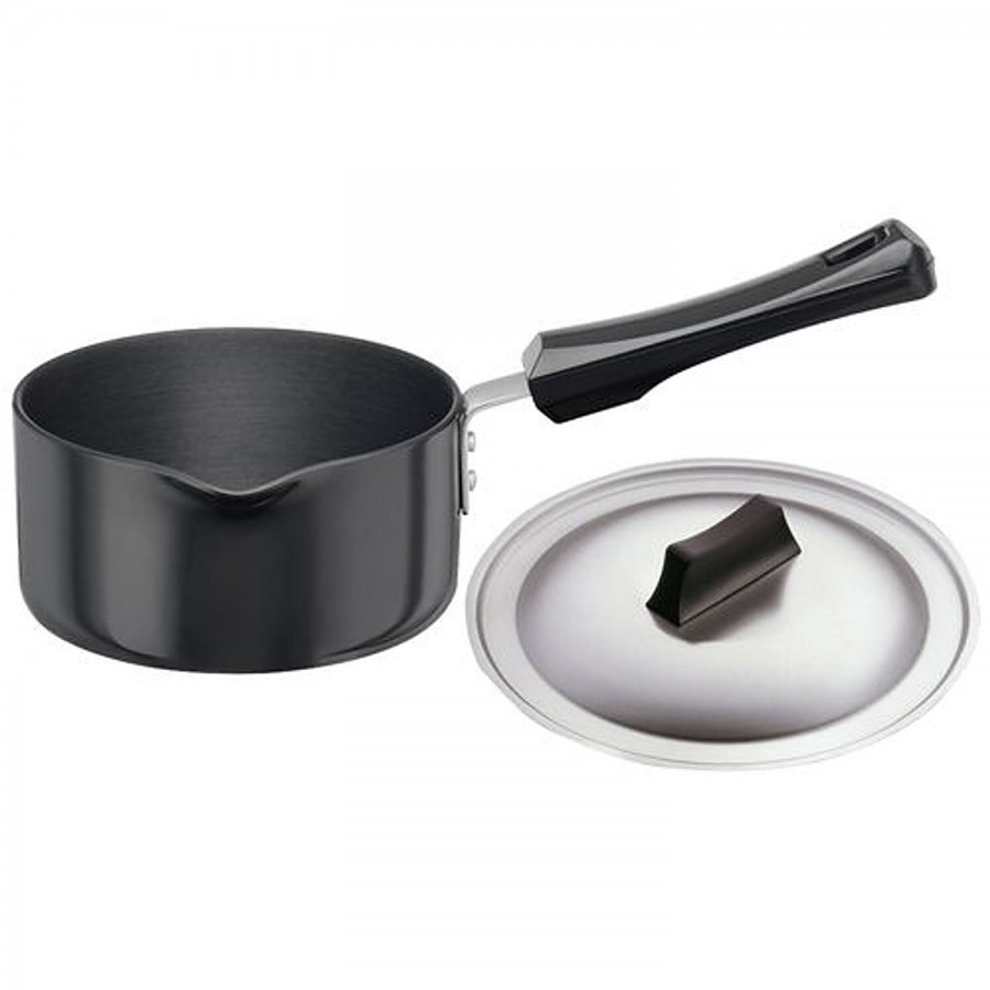 Hawkins Futura Hard Anodised Aluminium Saucepan - Ezee-Pour