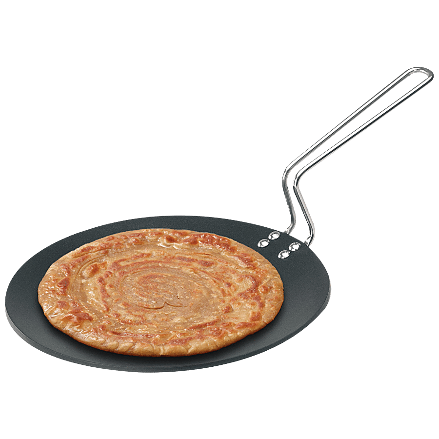 Hawkins Futura Hard Anodised Non-Stick Roti Tawa/Griddles Extra Thick - 26 cm