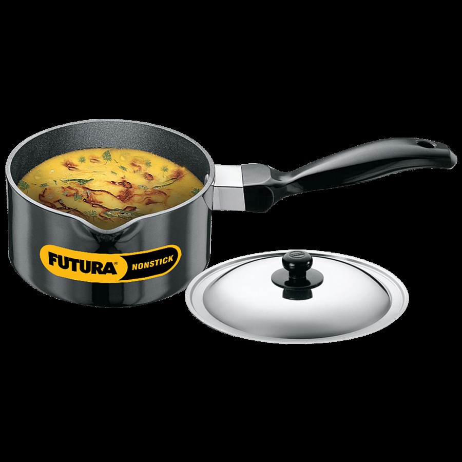 Hawkins Hard Anodised Non-Stick Saucepan - 14 cm