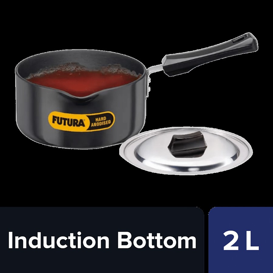 Hawkins Hard Anodised Saucepan - Induction Base