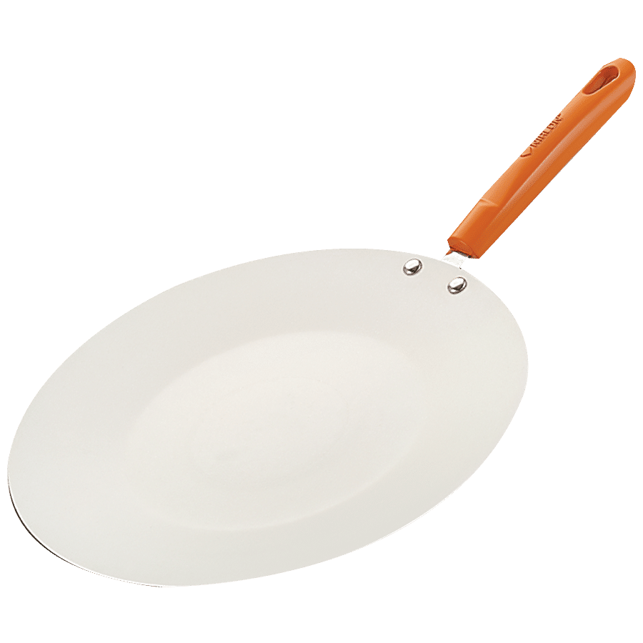 Nirlon Aluminium Non-Stick Concave Flat Tawa - Ceramic Coated