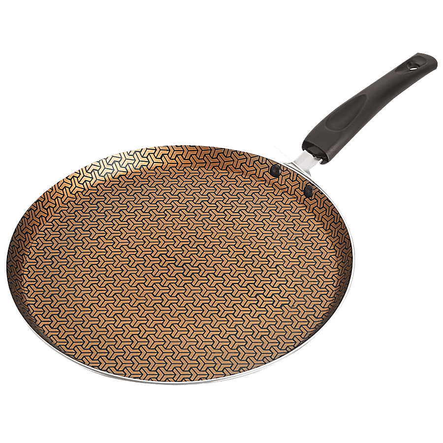 Nirlon Aluminium Non-Stick Flat Tawa - 3 Layer Coating