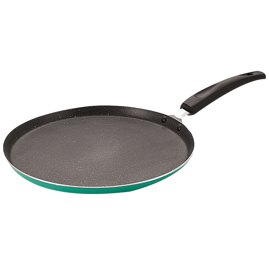 Nirlon Aluminium Non-Stick Flat Tawa - 3 Layer Coating