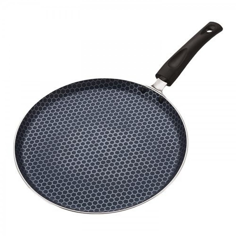 Nirlon Honeycomb Aluminium Non-Stick Flat Tawa - 5 Layer Coating