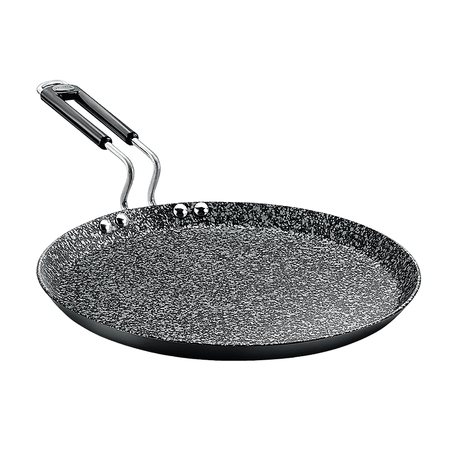 Prestige Durastone Hard Anodised 6 Layer Non-Stick Omni Tawa - 25 cm