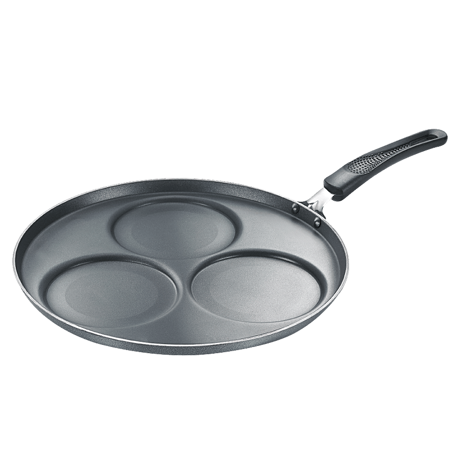 Prestige Omega Select Plus 3-Layer Metal Spoon-Friendly Set Dosa Tawa - Black