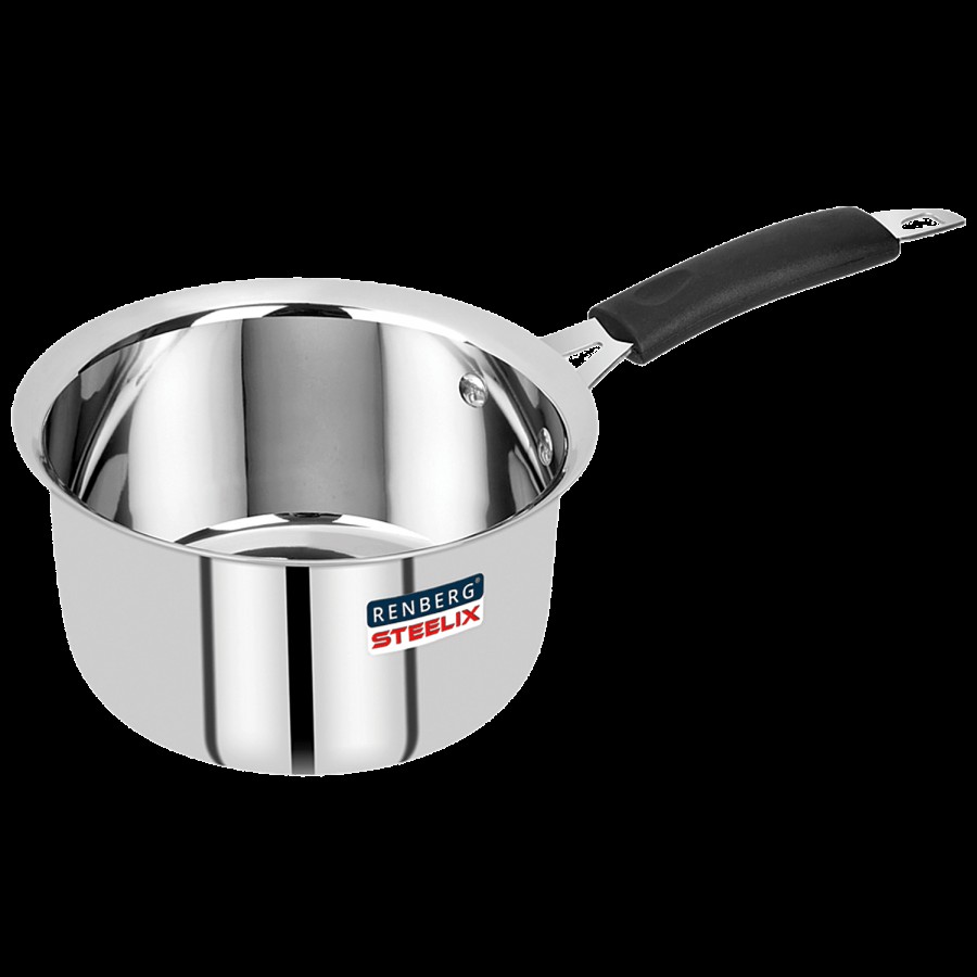 Renberg Stainless Steel Saucepan - 2 Layer Coating