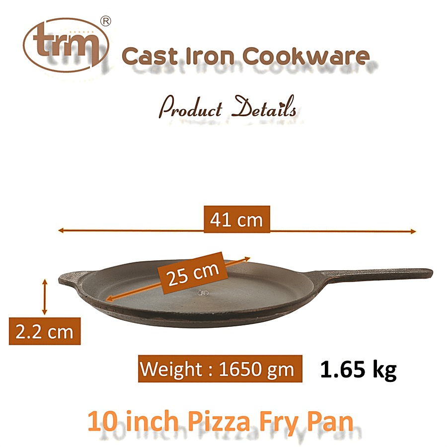 Trm Cast Iron Multi/Pizza Pan/Skillet - Induction Friendly