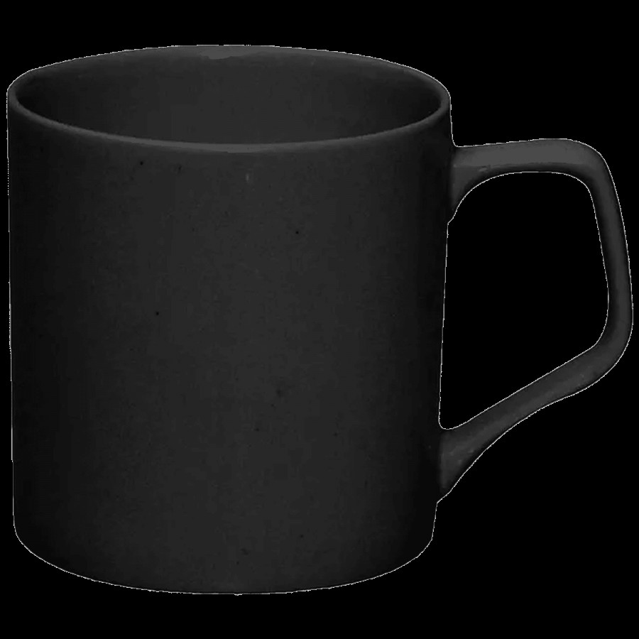 Claycraft Ceramic Coffee Mug Director - Plain Black